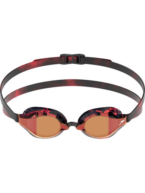 Speedo Fastskin Speedsocket 2 Limited Edition Goggles - Crimson Mirror/Splatter/Smoke