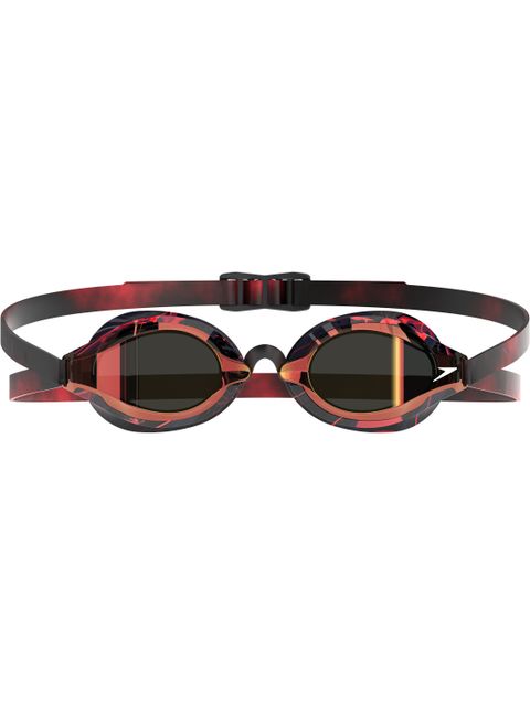 Speedo Fastskin Speedsocket 2 Limited Edition Goggles - Crimson Mirror/Splatter/Smoke