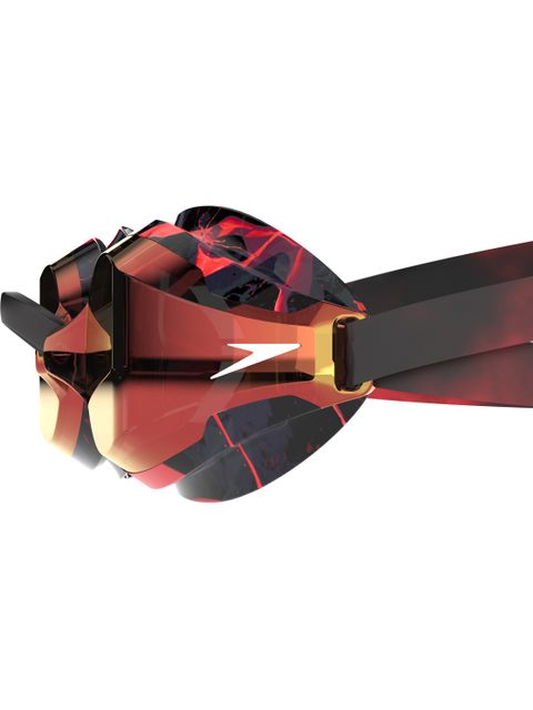 Speedo Fastskin Speedsocket 2 Limited Edition Goggles - Crimson Mirror/Splatter/Smoke