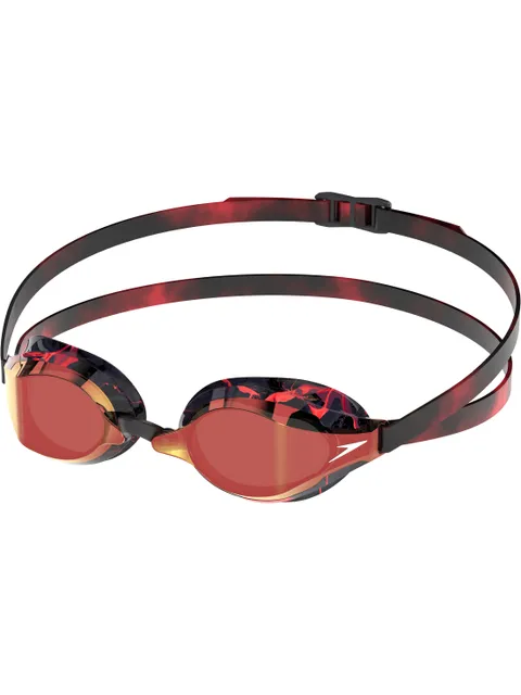 Speedo Fastskin Speedsocket 2 Limited Edition Goggles - Crimson Mirror/Splatter/Smoke