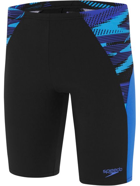 Speedo Splice Jammers - Black/Cobalt Pop