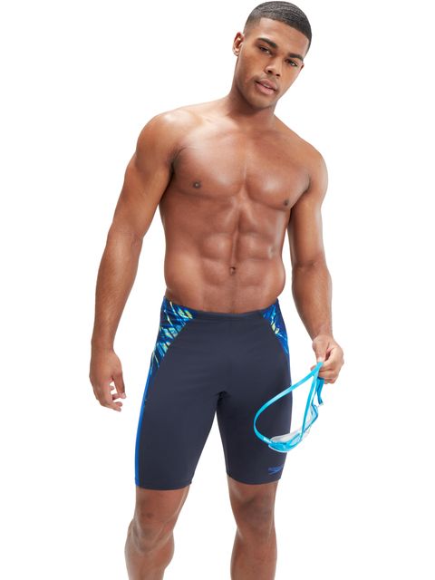 Speedo Splice Jammers - Navy/Cobalt