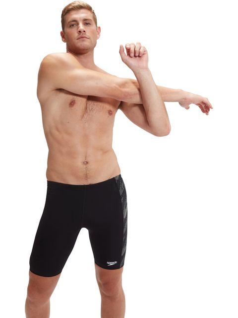 Speedo Panel Jammers - Hyperboom/Charcoal/White