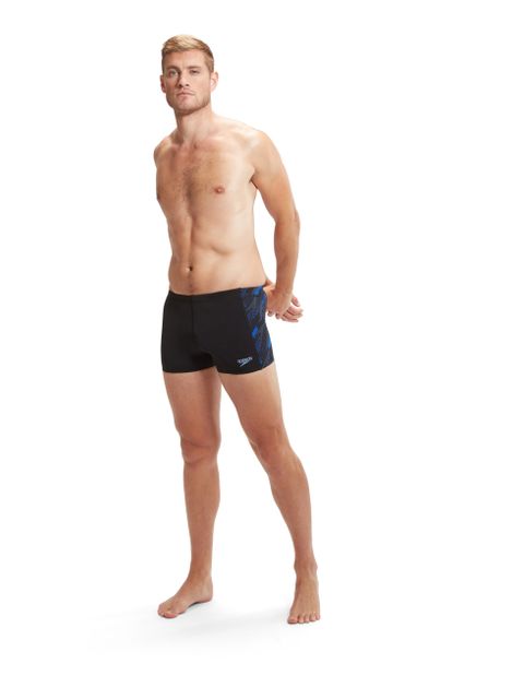 Speedo Panel Aquashorts - Hyperboom/Black/Blue/Cobalt
