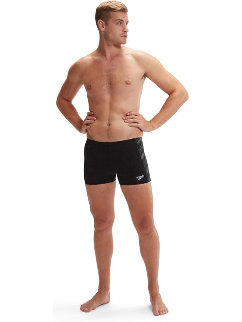 Speedo Panel Aquashorts - Hyperboom/Charcoal/White