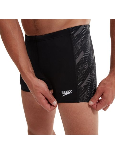 Speedo Panel Aquashorts - Hyperboom/Charcoal/White