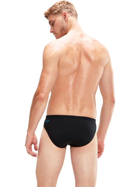 Speedo 7cm Splice Briefs - Hyperboom Black/Bolt