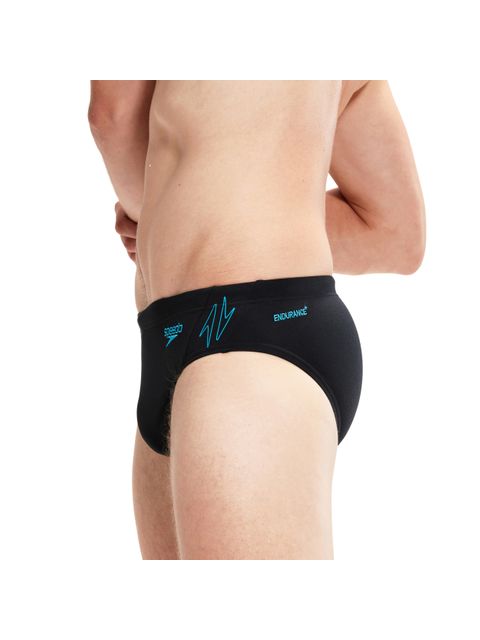 Speedo 7cm Splice Briefs - Hyperboom Black/Bolt