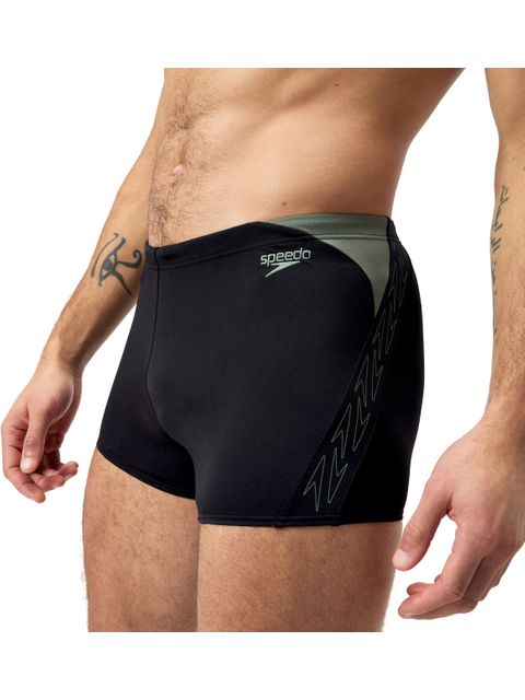 Speedo Splice Aquashorts - Hyperboom/Black/Green