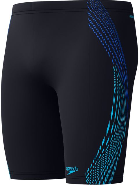 Speedo Tech Panel Jammers - Black/Cobalt Pop