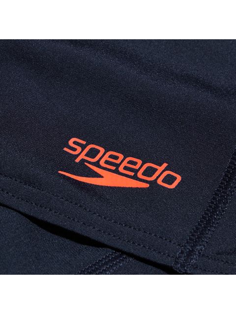 Speedo Tech Panel Aquashorts - Navy/Orange/Cobalt