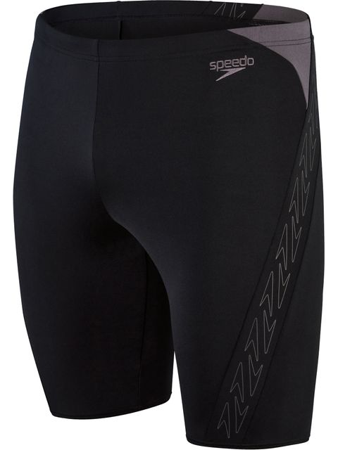 Speedo Splice Jammers - Hyperboom Logo/Black/Grey
