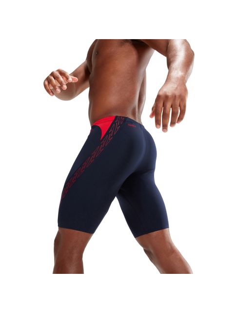 Speedo Splice Jammers - Hyperboom Navy/Red