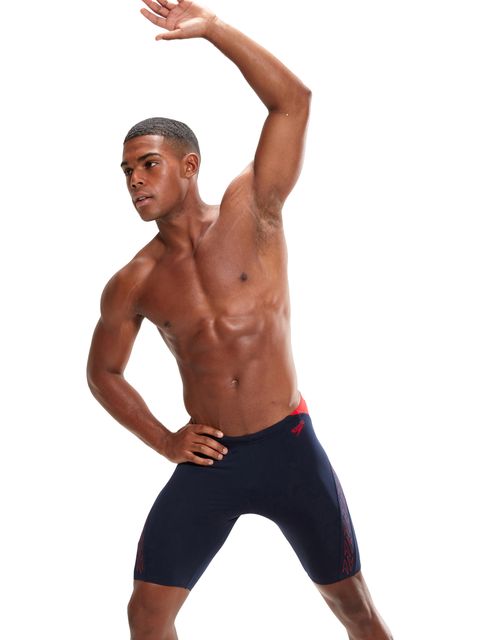 Speedo Splice Jammers - Hyperboom Navy/Red