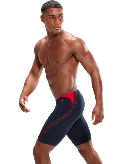 Speedo Splice Jammers - Hyperboom Navy/Red