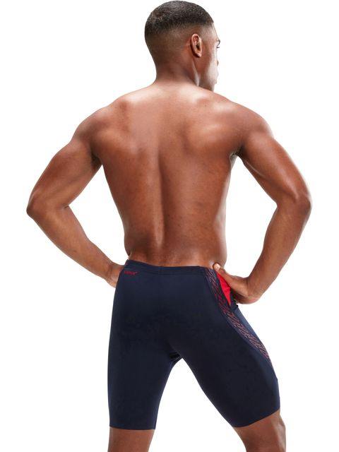 Speedo Splice Jammers - Hyperboom Navy/Red