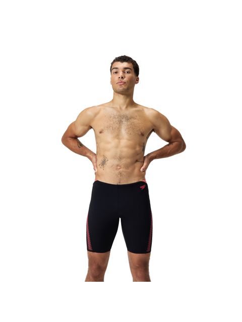 Speedo Splice Jammers - Black/Coral Sands