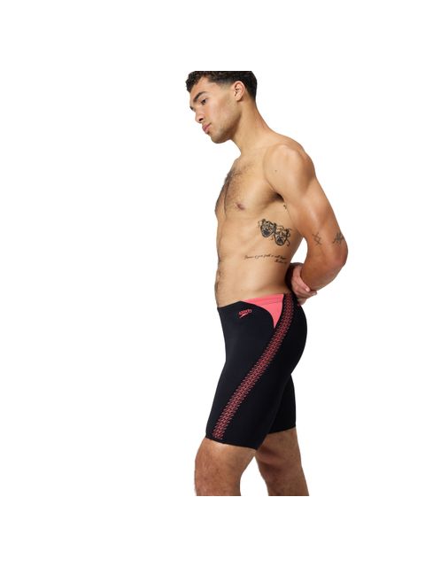 Speedo Splice Jammers - Black/Coral Sands