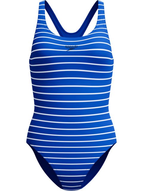 Speedo Medalist One Piece - Deep Sapphire/White