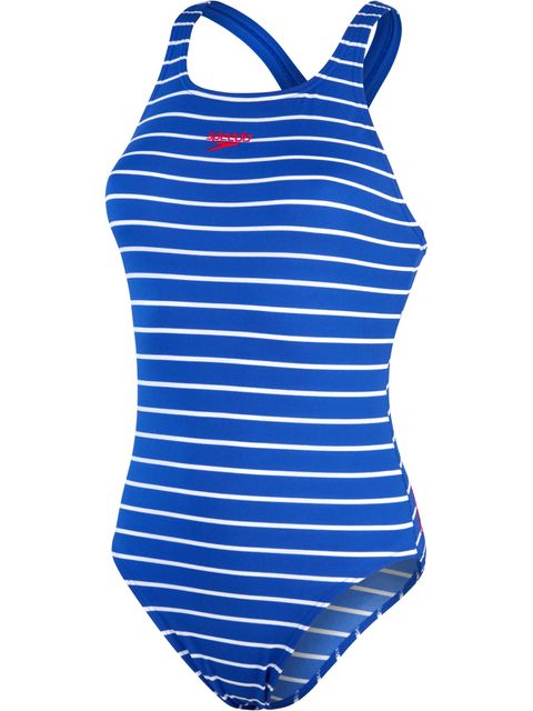 Speedo Medalist One Piece - Chroma Blue/White