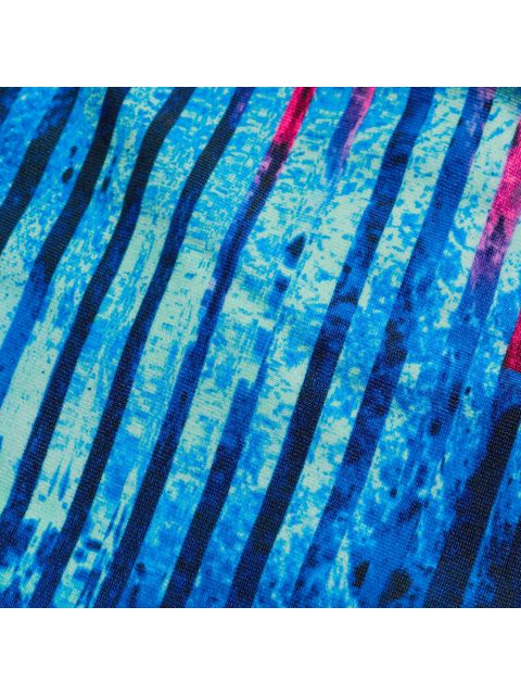 Speedo Medalist One Piece - Navy/Cobalt/Pink