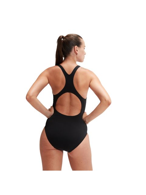 Speedo Medalist One Piece - Black/Lemon