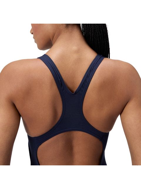 Speedo Tech Panel Splice Medalist One Piece - Lagoon Blue