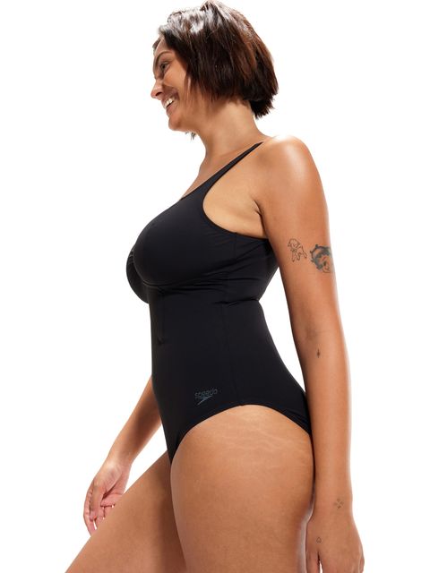 Speedo Shaping One Piece - AquaNite Black