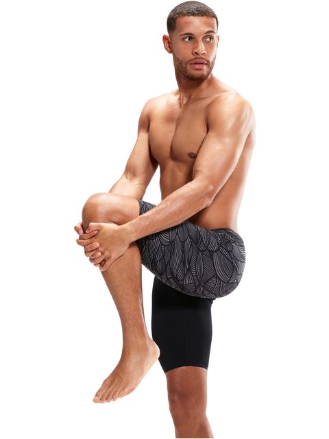 Speedo V-Cut Jammers - Black/Charcoal