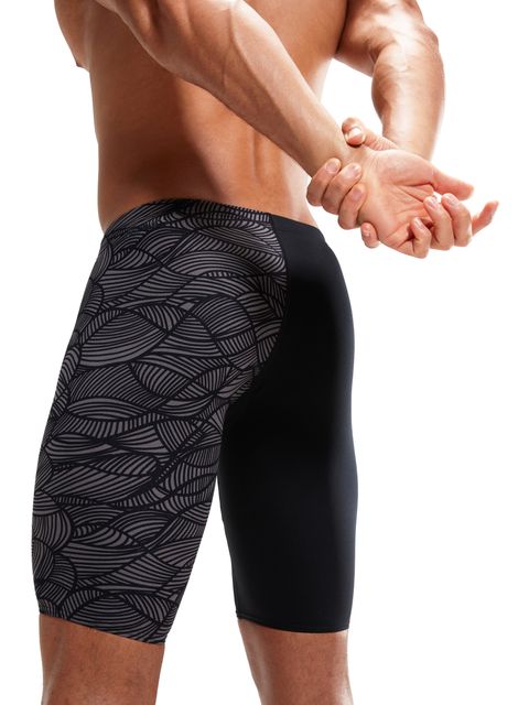 Speedo V-Cut Jammers - Black/Charcoal
