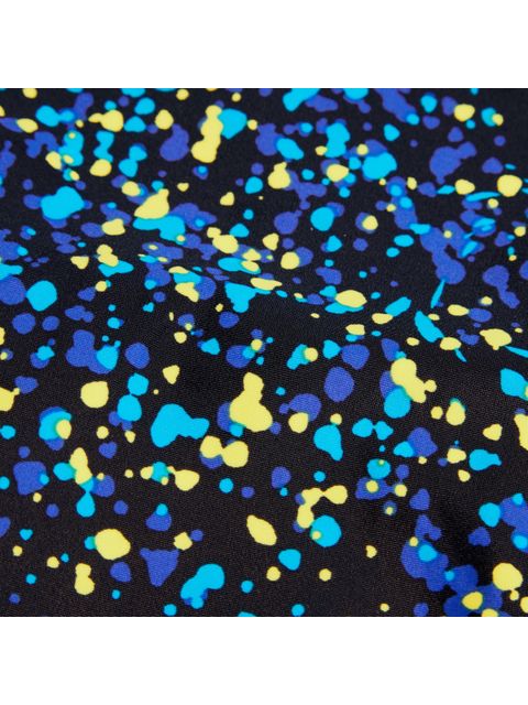 Speedo Medalist One Piece - Black/Cobalt/Lemon