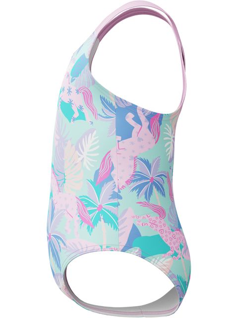 Speedo Toddler Girls Cross Back One Piece - Strawberry Crepe