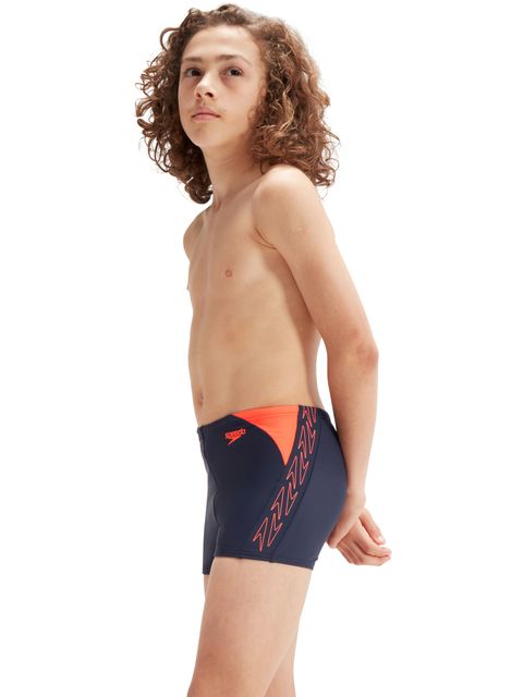 Speedo Splice Aquashorts - Navy/Orange