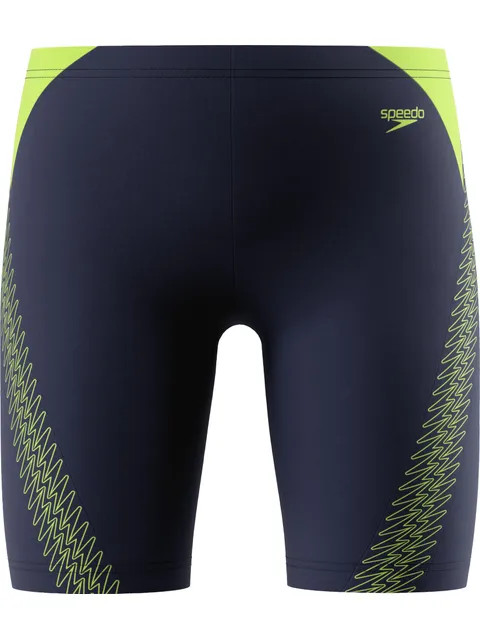 Speedo Hyperboom Splice Jammers - Navy/Citrus