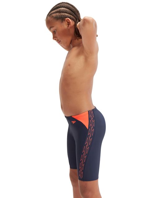 Speedo Splice Jammers - Navy/Orange