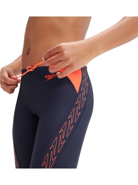 Speedo Splice Jammers - Navy/Orange