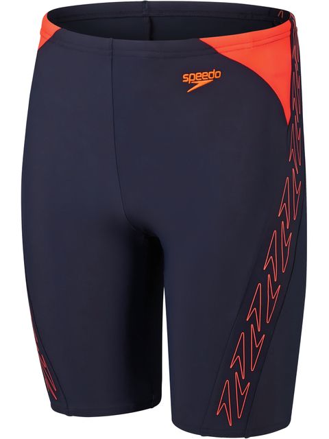 Speedo Splice Jammers - Navy/Orange