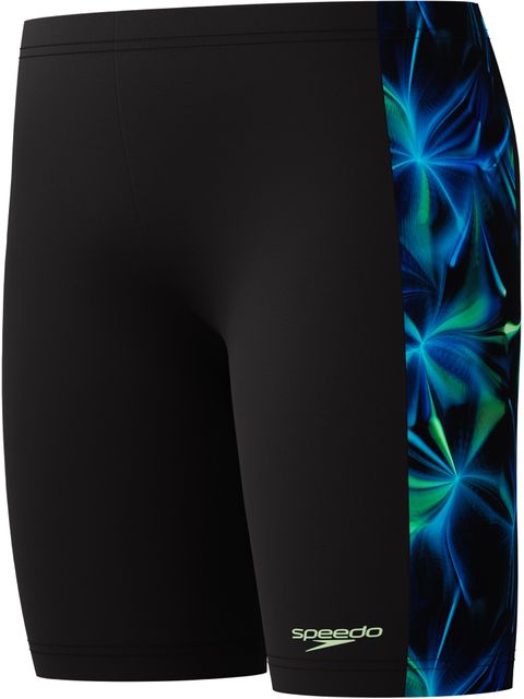 Speedo Print Panel Jammers - Anthracite/Clover
