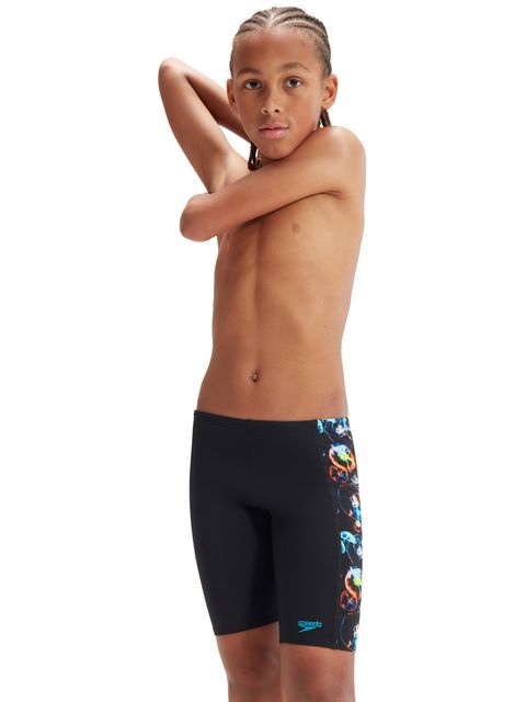 Speedo Jammers - Black/Blue/Orange