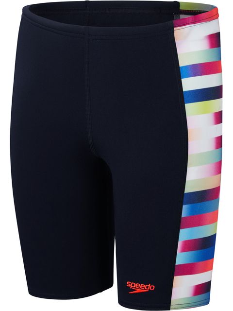 Speedo Panel Jammers - Navy/Red/Blue/Yellow