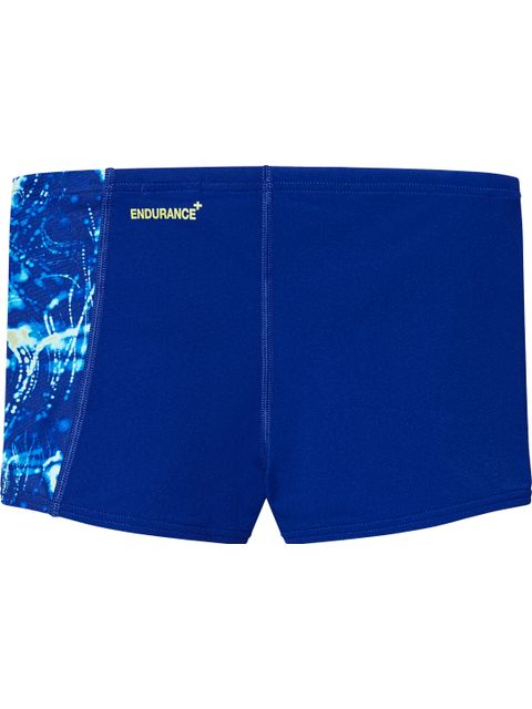 Speedo Printed Panel Aquashorts - Night Watch/Citrus Green