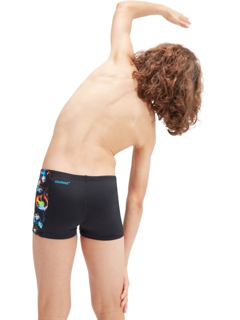 Speedo Aquashorts - Black/Blue/Orange