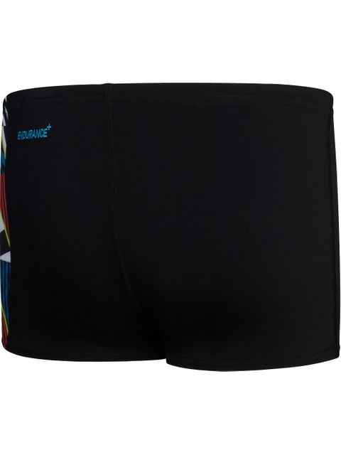 Speedo Panel Aquashorts - Black/White/Watermelon