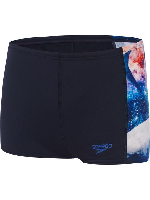Speedo Digital Panel Aquashorts - True Navy/Cobalt