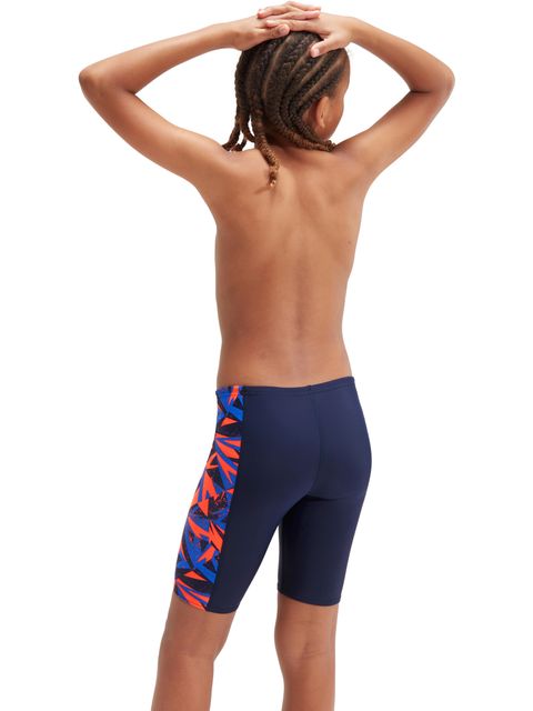 Speedo Panel Jammers - Hyperboom/Cobalt/Orange