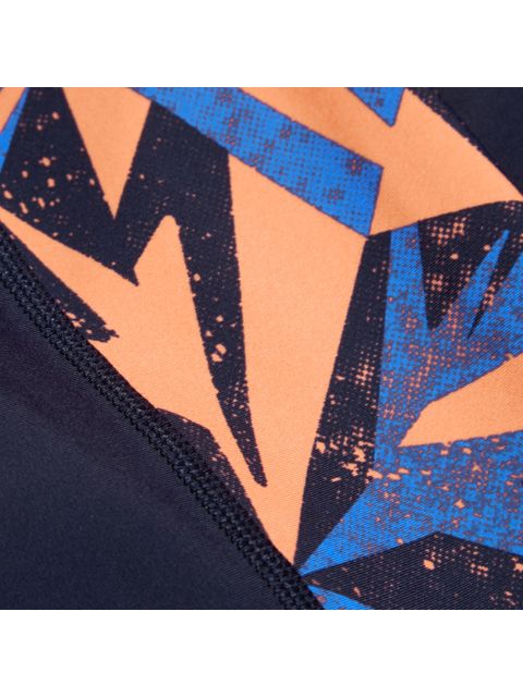 Speedo Panel Jammers - Hyperboom/Cobalt/Orange