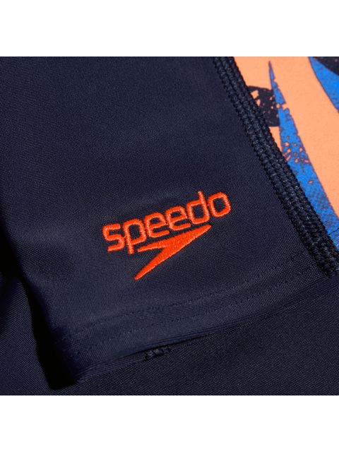 Speedo Panel Jammers - Hyperboom/Cobalt/Orange