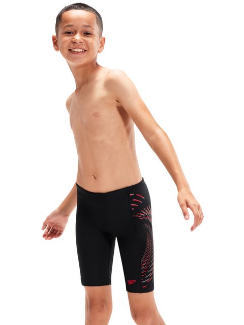 Speedo Jammers - Red/Dapple Grey