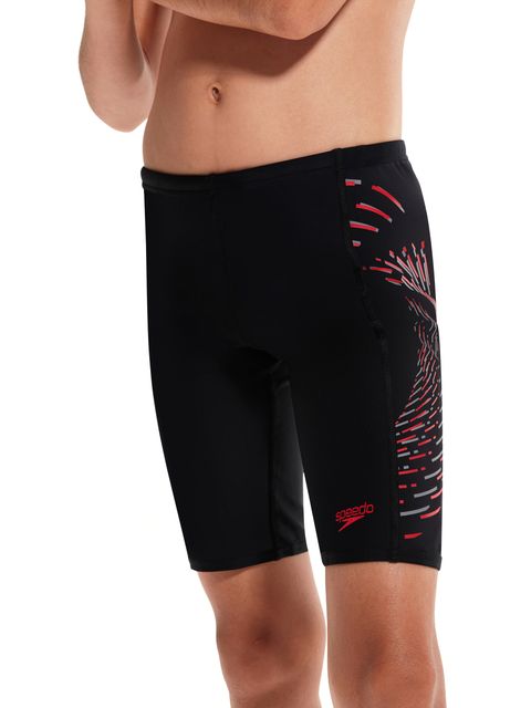 Speedo Jammers - Red/Dapple Grey