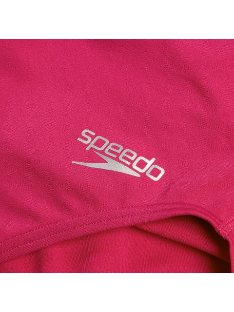 Speedo Solid V-Back One Piece - Magenta Haze